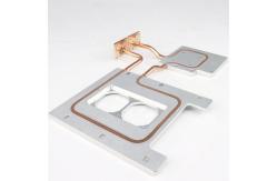 China Multiple Profile Aluminum Cold Plate 400W Epoxy Gluing With Copper Pipe supplier