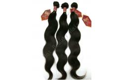 China 5A Unprocessed Indian Virgin Hair Extensions 12''- 32'' No Tangle supplier