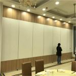 Interior Wood Movable Sound Proof Sliding Folding Partition Walls Cost in United States for sale