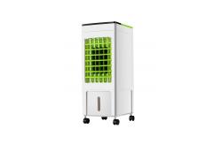 China Cold Air Water Mist Square Home Tower Fan Intelligent  Remote Control Cooling Fan supplier