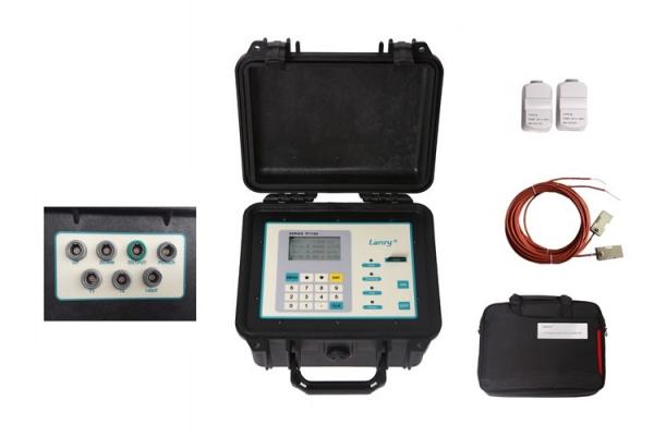 Good Stability Portable Ultrasonic Flow Meter , Clamp On Ultrasonic Water Flow Meter