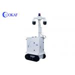 Intelligent Security patrol robot CAN/ serial port control Robot with PTZ camera for sale