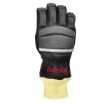 Natural Cowhide / Kangaroo Firefighter Gloves With Reflective Belt NFPA AS / NZS for sale