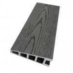 Engineered Wood Eco Slat WPC Cladding Wall Panel For Backyard Decoration for sale
