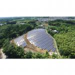 ISO Lightweight Galvanized Steel Ground mounted PV Systems solar bracket solar structure for sale