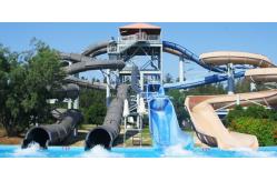 China Attraction Kid Water Park Slide 5m Width For Swimming Pool supplier
