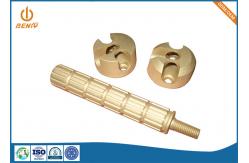 China Brass Connector CNC Precision Turning Components Walking Cane Parts supplier
