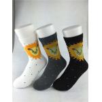 Eco - Friendly Elastane Recycled Cotton Socks For Children / Adults for sale