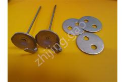 China Lacing Self Locking Washer Thermal Acoustic Fireproofing Insulation Systems 25 Mm supplier