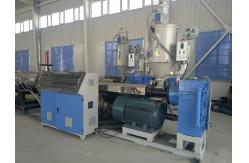 China Single Screw PP RPE PE Pipe Extruder With Omron Temperature Contrller supplier