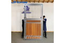 China Bamboo Wood  Wpc Board Horse Stables Horse Front Stall Panel Divider Customized supplier