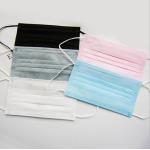 Multiple Color Disposable Non Woven Face Mask Size 17 * 9.7cm Anti Dust for sale