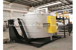 China Aluminum Electric Metal Melting Furnaces Tilting 500KG Resistance 75kW supplier