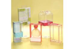 China PET Plastic Acetate Clear Packaging Box OEM Custom Gift Transparent Folding supplier