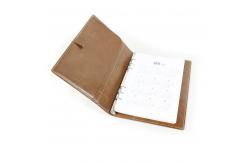 China Commercial Affairs Personalized Refillable Leather Journal OEM / ODM Available supplier