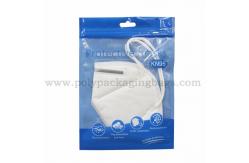 China 15*21cm Garment LDPE Plastic Packaging Bags With Window supplier