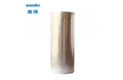 China Clear Jumbo BOPP Tape Roll , Jumbo Roll Cello Tape For Binding supplier