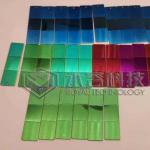Decorative PVD green color, brass green coatings on Stainless steel panels for sale