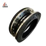 Horizontal / Vertical Installation Single Sphere Flexible Rubber Joint With Excellent Corrosion Resistance And Good Noise Reduction for sale