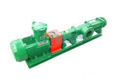 China ExdIIBt4 Screw Pump For Mud Transfer & Centrifuge Feeding Low Shear supplier