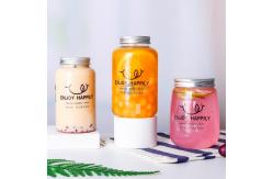 China 650ML Empty 14.6CM Transparent Disposable Juice Bottles supplier