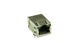 China RJMG163128101NR Connectors 1 Port Mod Jack Shielded Ethernet Connectors supplier
