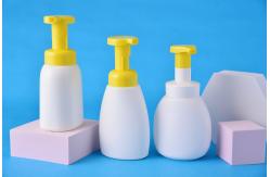 China External Spring Flower Shape Foam Pump , Hand Cream Pump Dispenser 40mm supplier