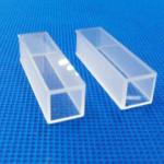 ±0.03mm Tolerance Clear Transparent Square Optical Quartz Glass Cuvette for Lab