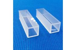 China Square Optical Quartz Glass Cuvette for Lab ±0.03mm Tolerance supplier
