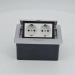OEM/ODM Modern Office Essential BNT Popup Power Socket with 2 Embedded AC OutletsEU/UK/US/CN16A/10A/6A Rated Current for sale