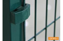 China Square Post 3D Welded V Mesh Security Fencing supplier