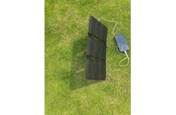China Compact 3-Foldable Solar Charger With Customized Waterproof Polyester Bag supplier