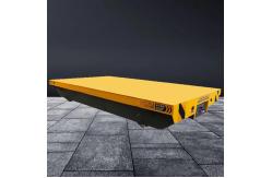 China Tonglida Electric Steel Motorized Transfer Cart Yellow Material Transfer Carts supplier