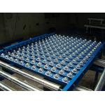 Transportation Gravity Roller Conveyor , Standard Gray / Zinc Pallet Roller Conveyor