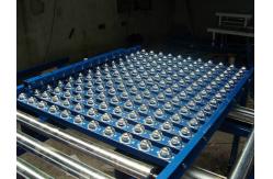 China Transportation Gravity Roller Conveyor , Standard Gray / Zinc Pallet Roller Conveyor supplier