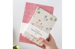 China Exquisite Linen Cover Journal , Hard Cover Notebook With Blank / Lined Paper 128 Sheets supplier