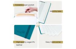 China 10.5X8.5inch Classic Weekly Planner With Monochrome Hourly Schedule supplier