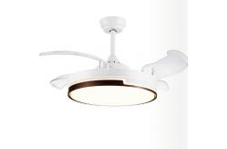 China Smd2835 240v Remote Led Ceiling Fan With Light supplier