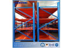 China Powder Coated  Durable Structure Long Span Shelving With High Applicability supplier