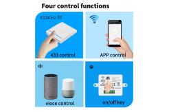 China 2.4GHz White Zigbee Touch Switch PC ABS Wifi Tuya Zigbee Communication Module supplier
