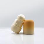 Customized Plastic Middle Leaned Waist-Thinned Gourd 50ml Deodorant Roll-On Bottle for sale