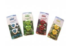 China Car Vent Hanging Mint Mini Trangle 2.5ml*2 Liquid Car Air Freshener supplier