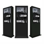 Floor Standing Vertical Mobile Capacitive Infrared Touch Screen Advertise Monitor Panel Lcd Hotel Digital Signage for sale