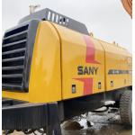 Sany 2019 Used Concrete Trailer Pump HBT60C 65m3/H With Diesel Engine