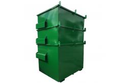 China 1.5m Open Top Waste Skip Bins Stackable Waste Management Skip Bins supplier