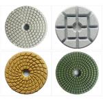 80mm Round Diamond Floor Polishing Pads Resin Bonded for sale