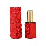 16.5*120.35mm Crease Electroplating 5g Pretty Lipstick Tube Container for Makeup for sale