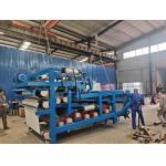 Power 4kw Cassava Fiber Moisture Dewatering Machine Belt Press Machine for sale