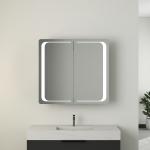 Smart Makeup Bathroom Cabinet With Led Lights With Jewelry Storage for sale