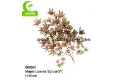 China No Nursing 90cm Artificial Tree Branches , Faux Maple Leaf Branch Easy To Care supplier